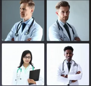 Especialistas médicos internistas