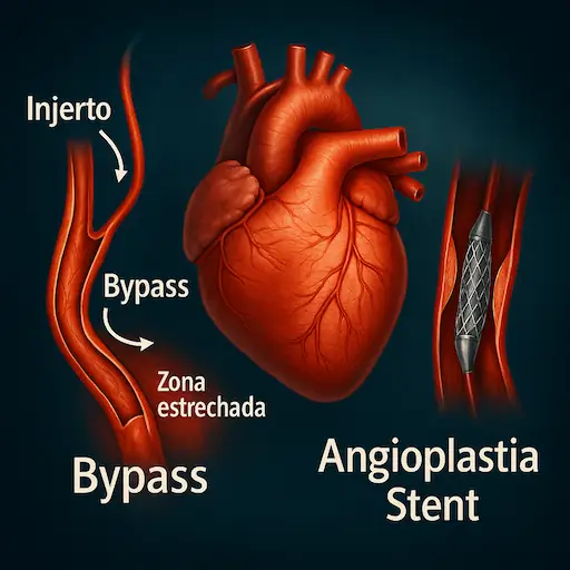 Revascularización Miocárdica: Qué es, Cuándo se Indica y Cómo se realiza. 3 Médico Venezuela Revascularización miocárdica stent y angioplastia