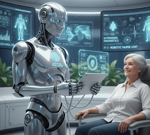 Salud en la Era Digital: Peligros del Autodiagnóstico Médico Asistido por IA 3 Médico Venezuela Nos curarán los robots. Autodiagnostico médico asistido por IA
